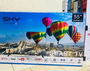 55" Andriod Smart HDR Digital Satellite LED Tv