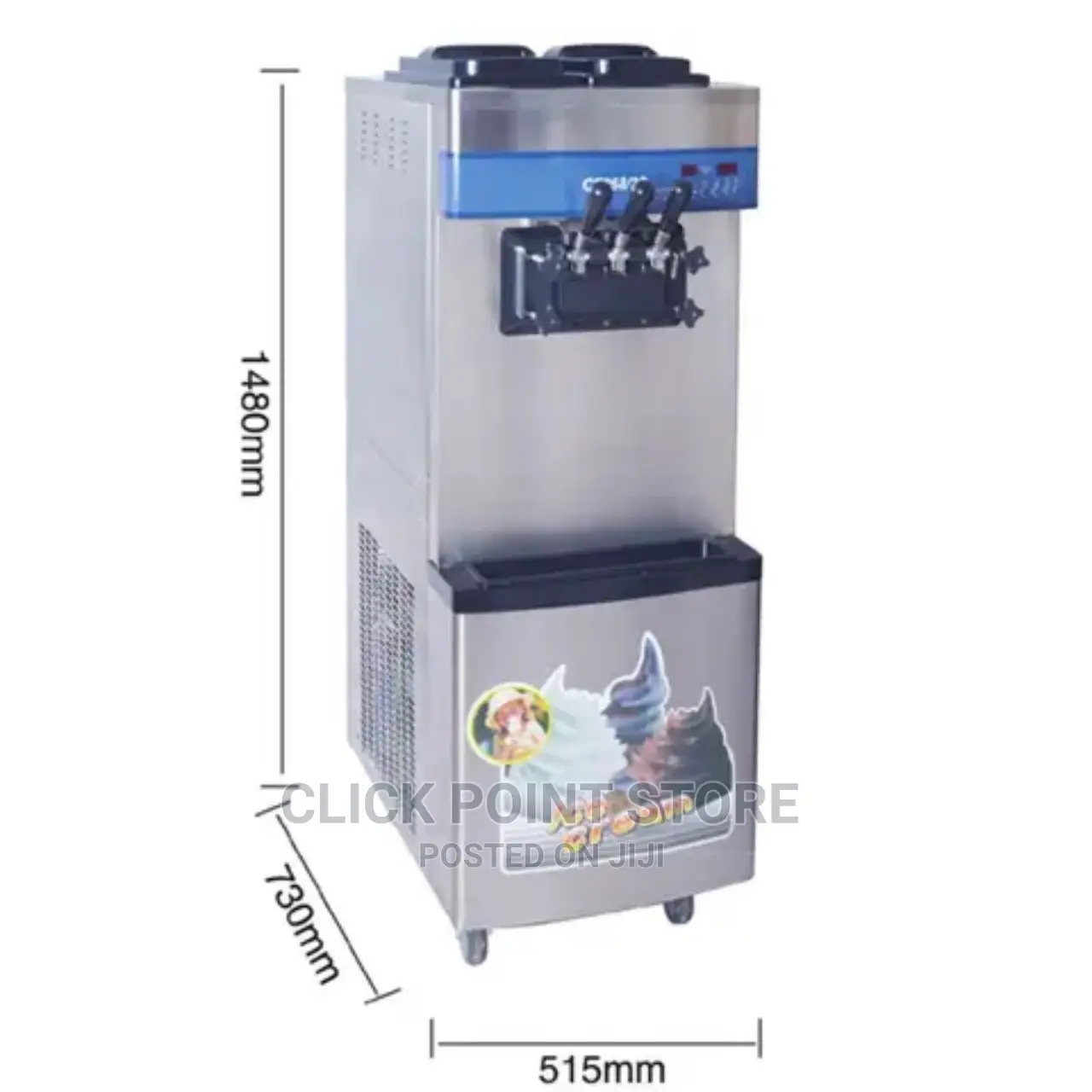 Ice Cream Machine / Automatic 3 Flavours