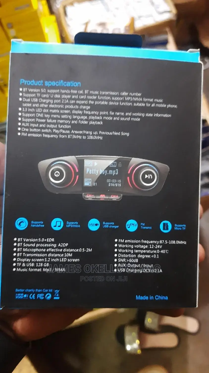 Car Fm Modulator High Quality