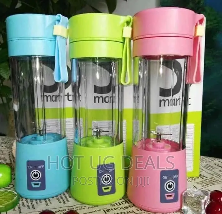 Rechargeable Portable 380ml Usb Mini Blender Juicer -pink