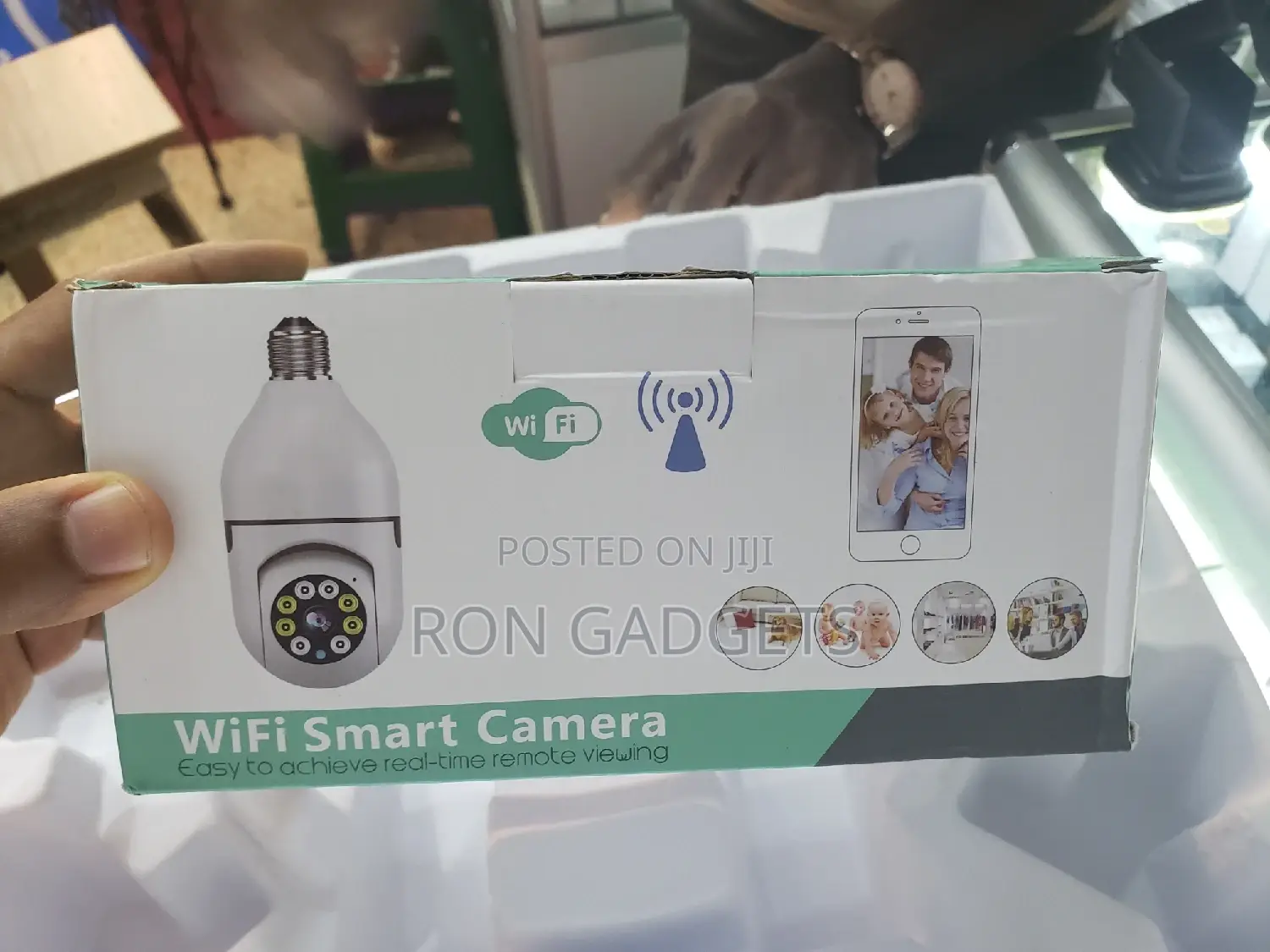 Wifi Smart Bulb Camera