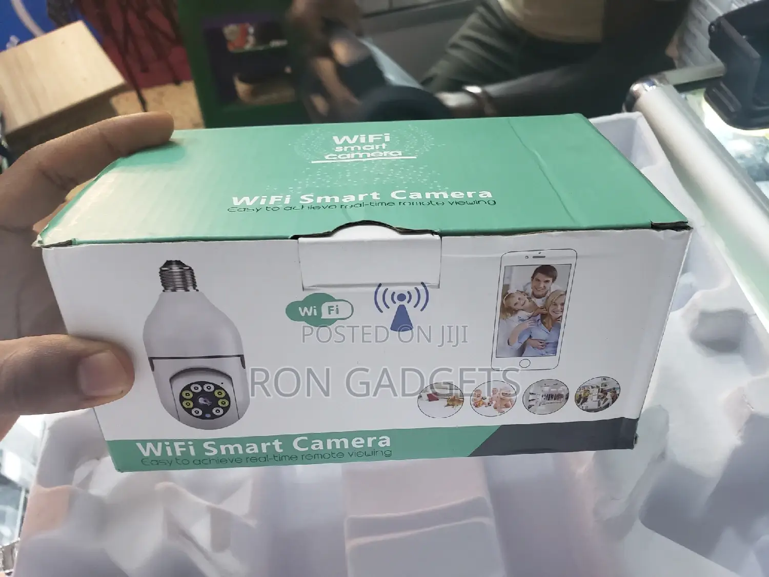 Wifi Smart Bulb Camera