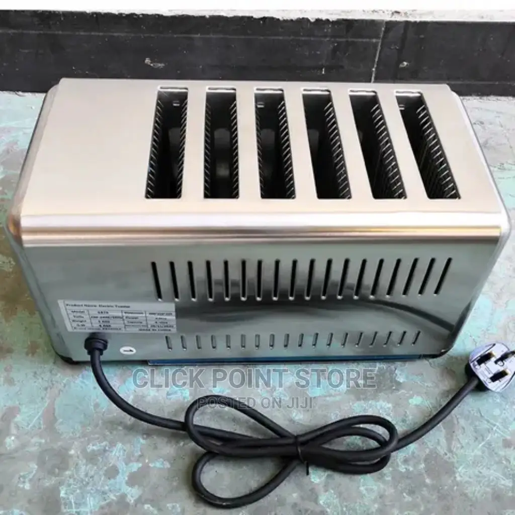 Commercial 6 Slice Bread Toaster / Bread Toaster