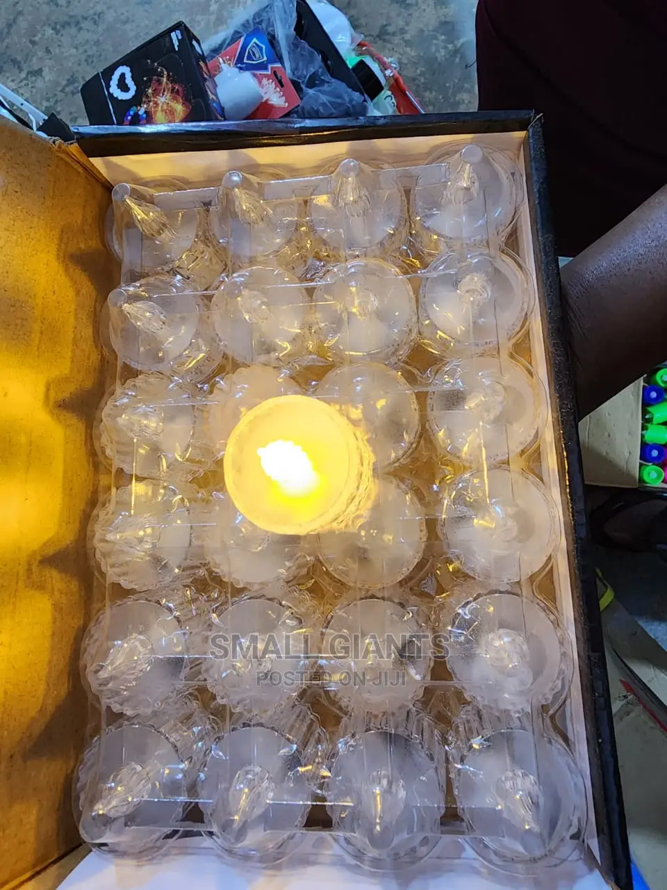 24pcs Warm White LED Candles