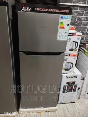 160l Hisense Double Fridge Top Freezer - Silver