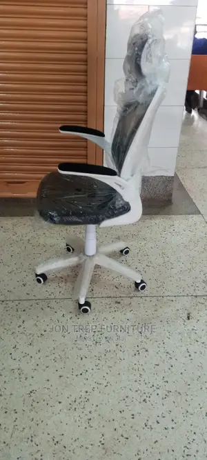 Mesh White Office Chair High Back