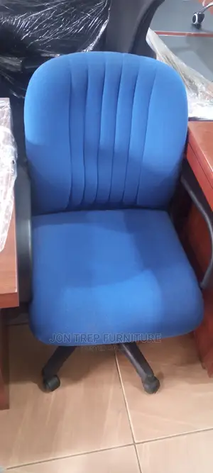 Fabric Office Chair Blue