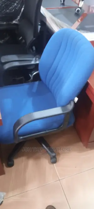 Fabric Office Chair Blue