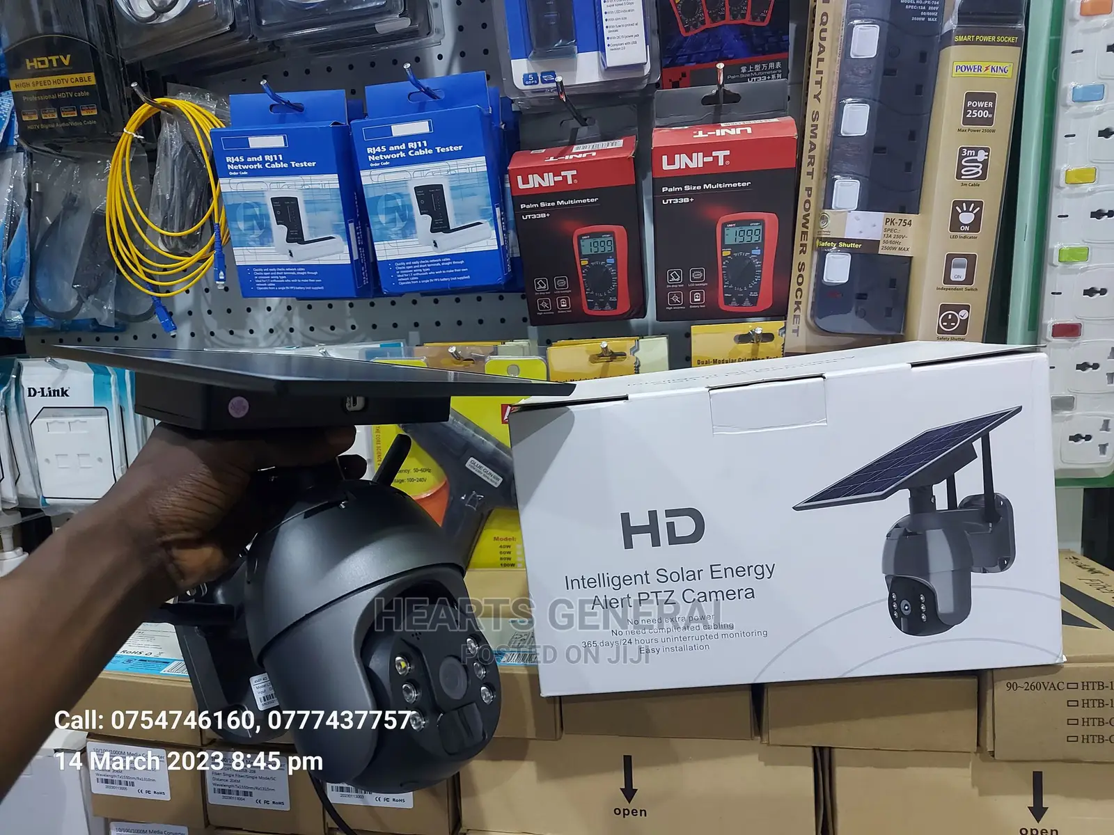 4G 4mp Solar Security Camera With Built-In Battery.