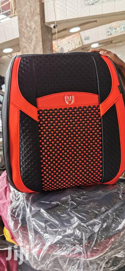 Red Black Seat Covers With Gift