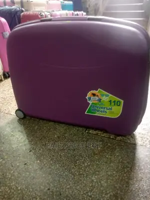 Universal Plastic Suitcase Large ( Purple)