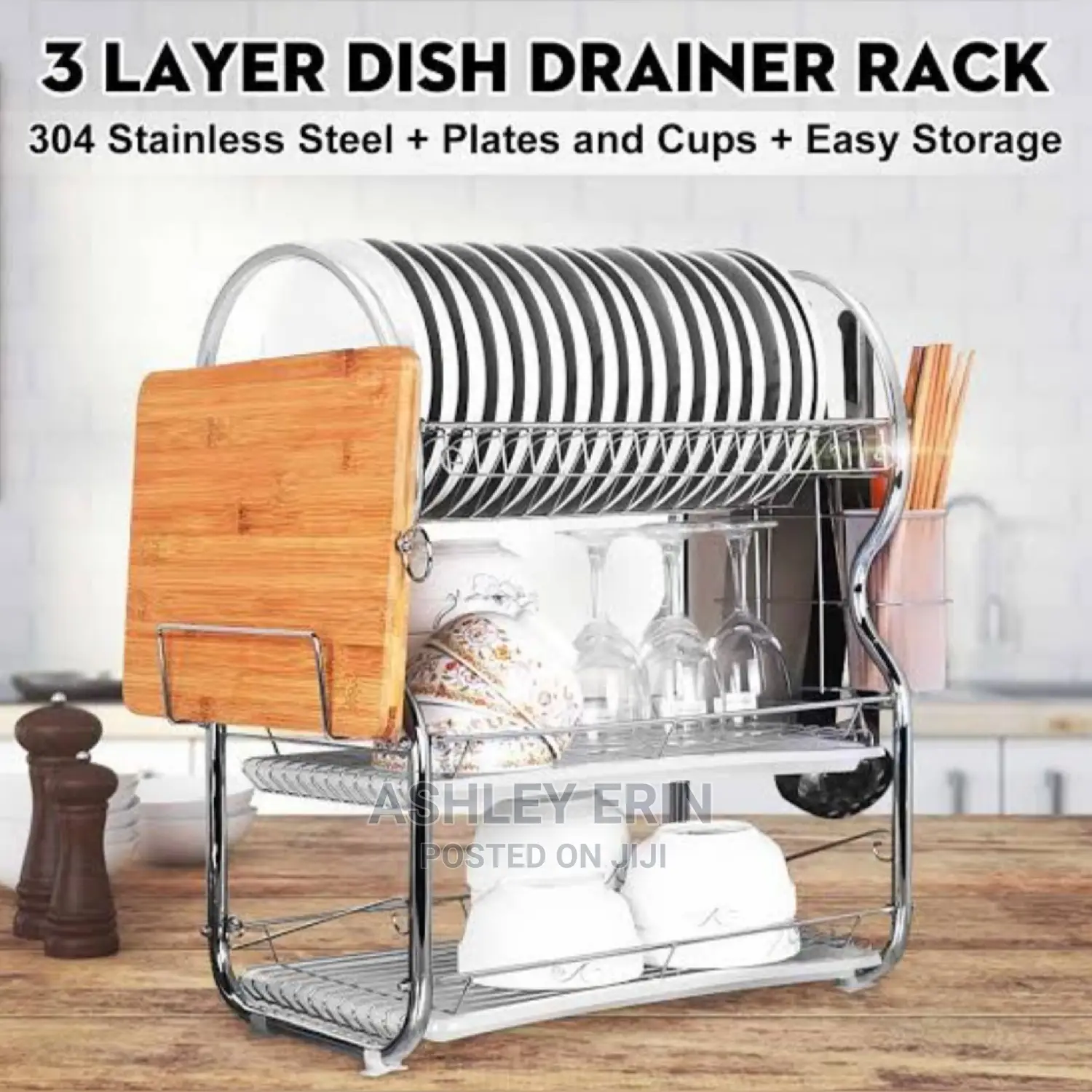 3layer Dish Drainer Rack