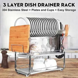 3layer Dish Drainer Rack