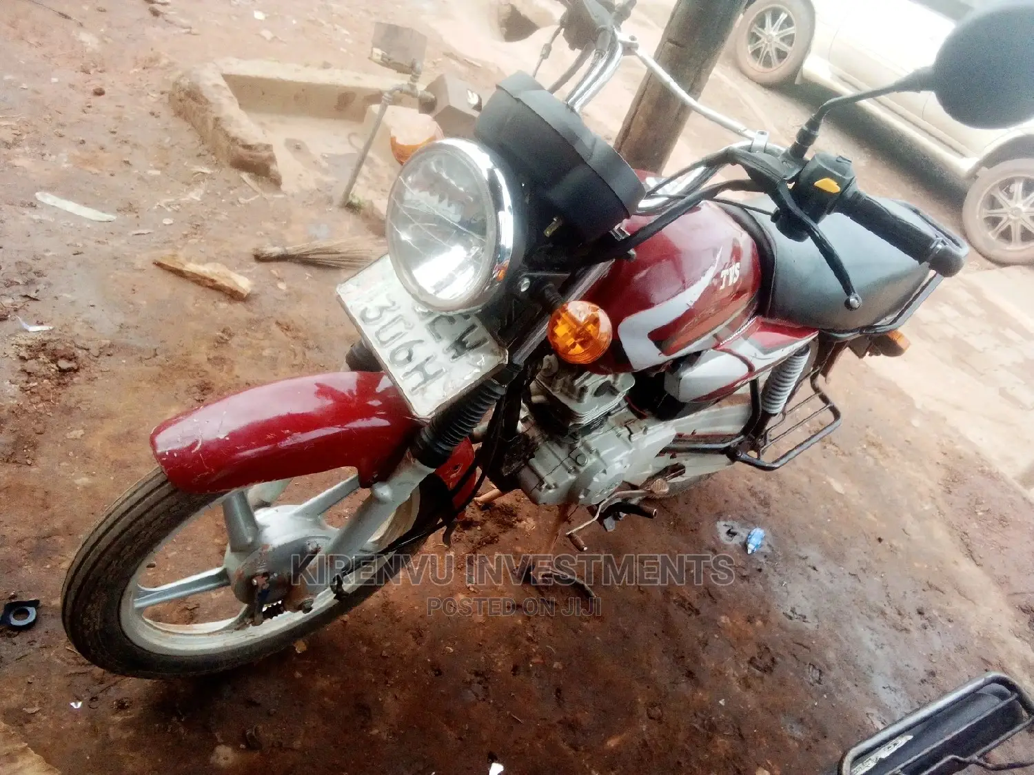 TVS HLX 125 2016 Red