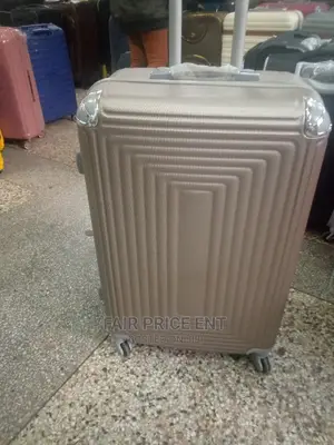 Plastic Suitcases Large ( Gray)