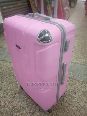 Plastic Suitcase Large( Pink)