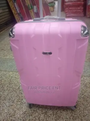 Plastic Suitcase Large( Pink)