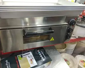 Electric Free Standing Single Chamber Oven- Silver