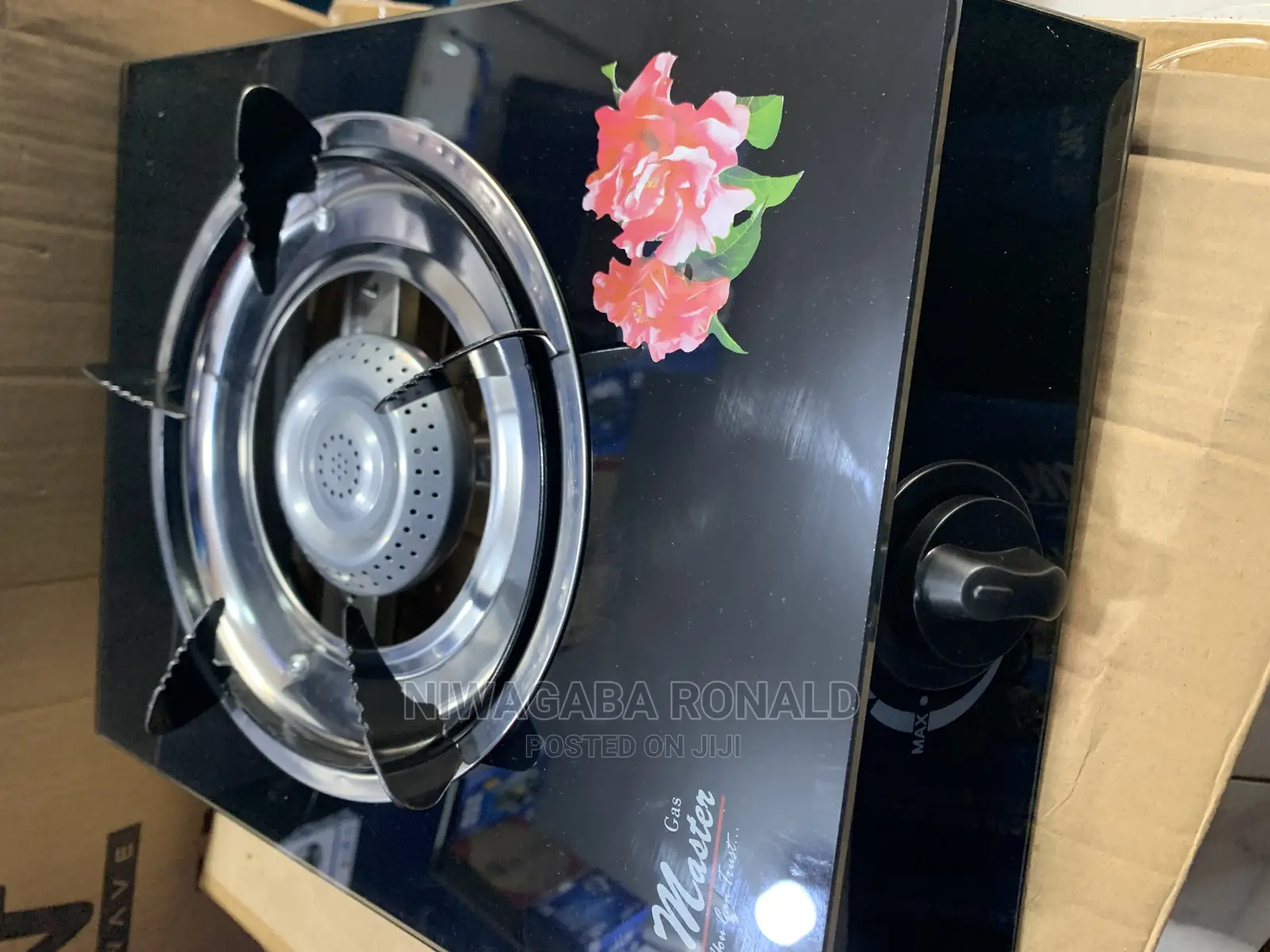 Single Glass Gas Stove