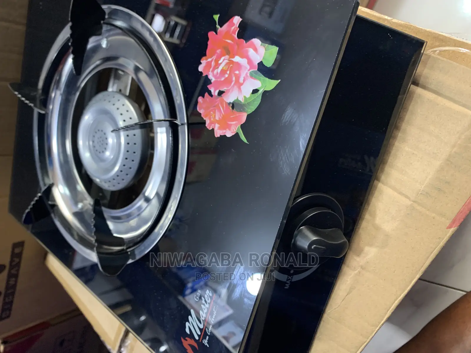 Single Glass Gas Stove