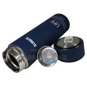 450 Mls Always Life Slim and Quality Vacuum Bottle_ Blue