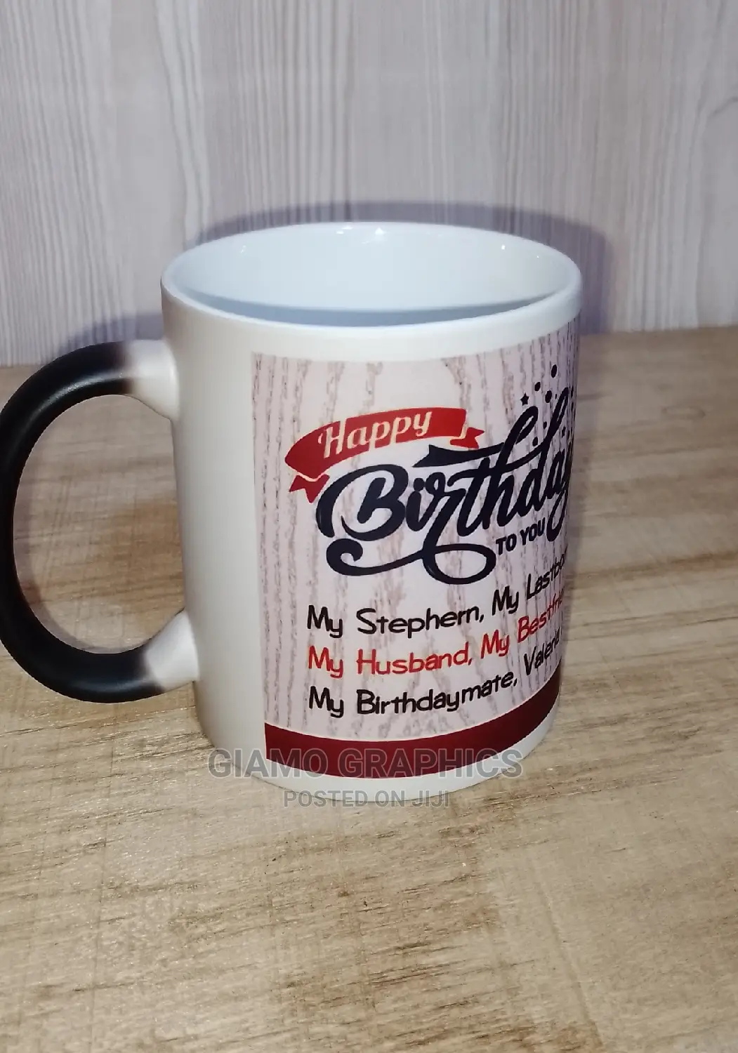 Birthday Cup Customized