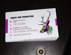 Colour Business Cards, Hard