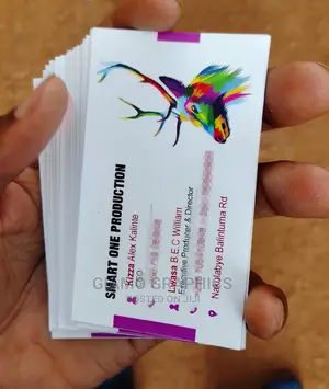 Colour Business Cards, Hard