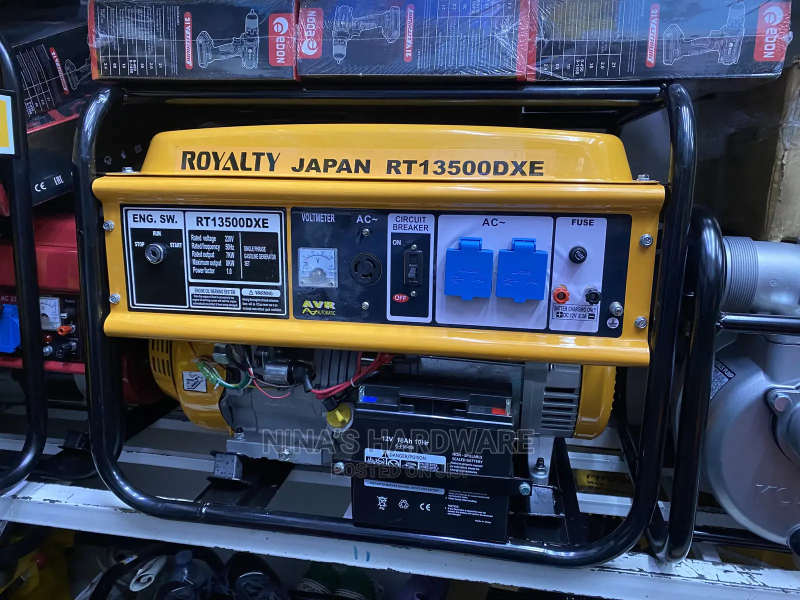Generator 8kvajapan Technology