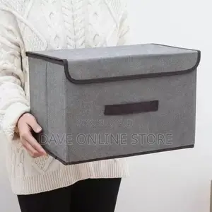 2 Size Non-Woven Fabric Foldable Storage Boxes