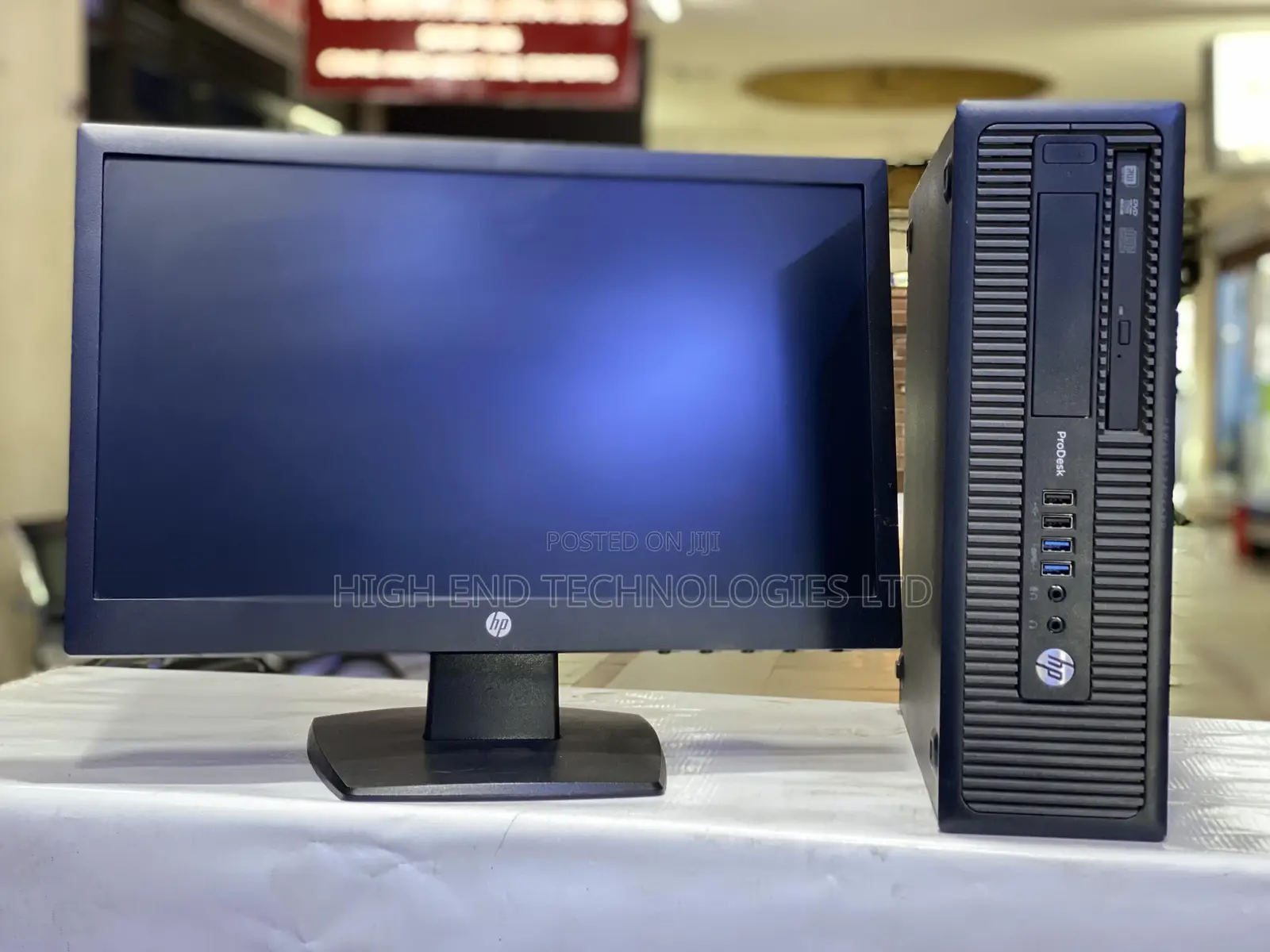 Desktop Computer HP ProOne 600 4GB Intel Core I5 HDD 500GB