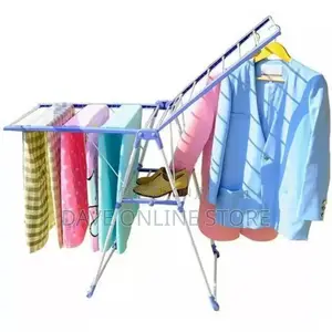 Stainless Steel Clothes Drying Rack/Color May Vary – Blue