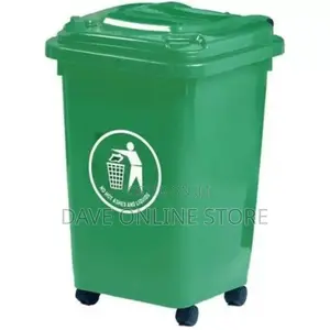 Outdoor 50L Plastic Waste Bin-