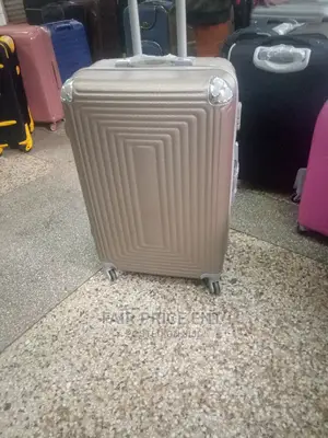 Plastic Suitcases Medium.( Gray)