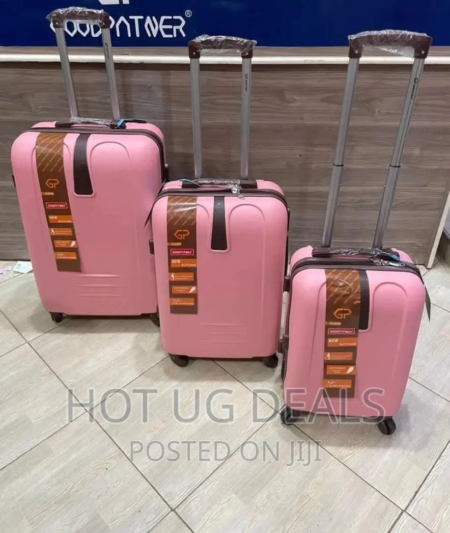 Travel Suitcases- Pink