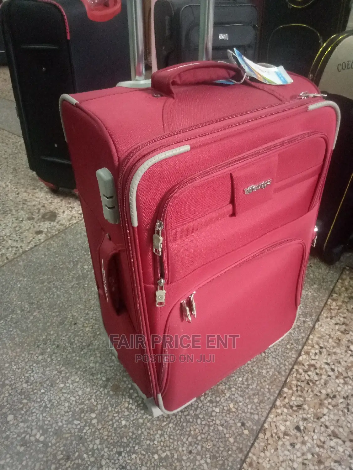 Original Cloth Suitcases Big( Red)