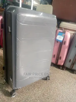 Original Plastic Suitcases Large ( Gray)