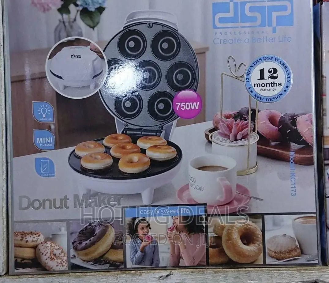 7 Slice Donut Maker -White