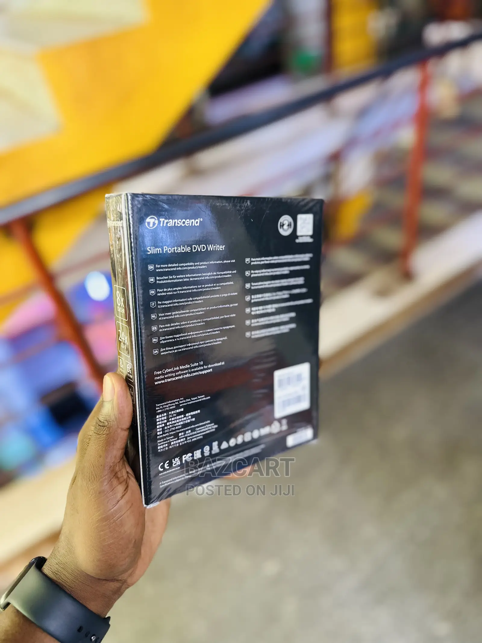 Slim Portable Dvd Writer - Transcend