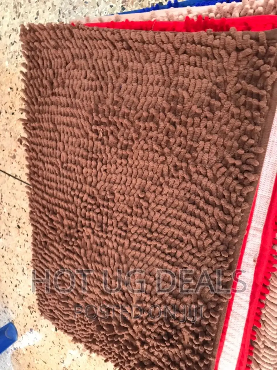 Fully Woolen Absorbent Door Mat - Brown