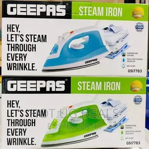 Geepas Professional Steam Iron - Blue/Green