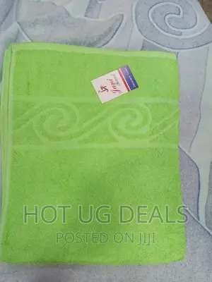 Large Cotton Towel - Green