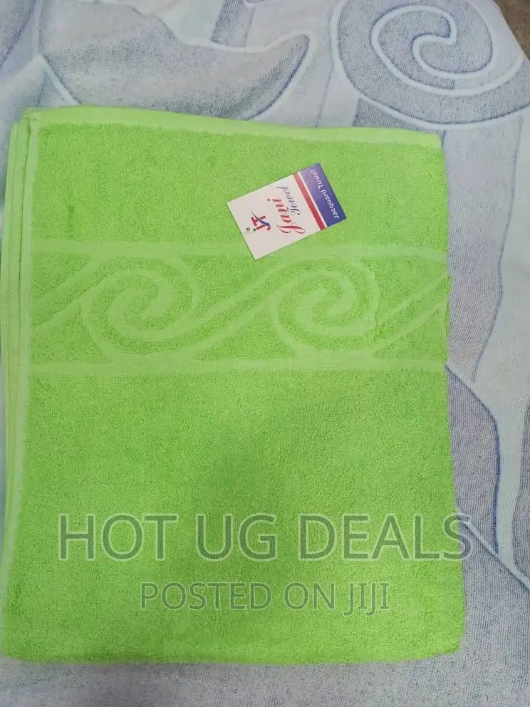 Large Cotton Towel - Green