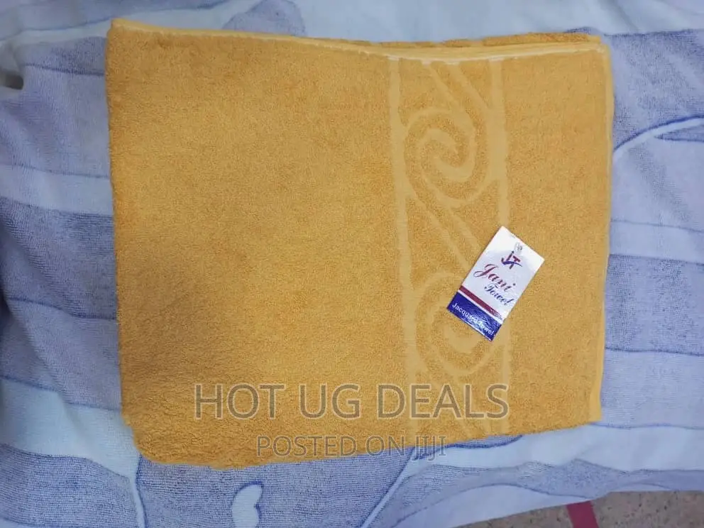 Large Cotton Towel - Peach
