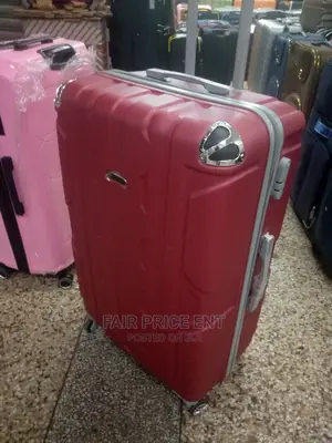 Plastic Suitcases Large Size.( Red)