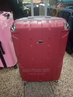 Plastic Suitcases Large Size.( Red)