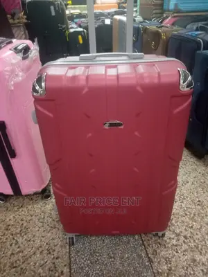 Plastic Suitcases Medium ( Red)