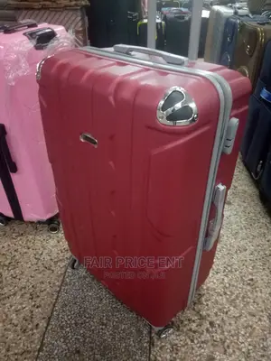 Plastic Suitcases Medium ( Red)
