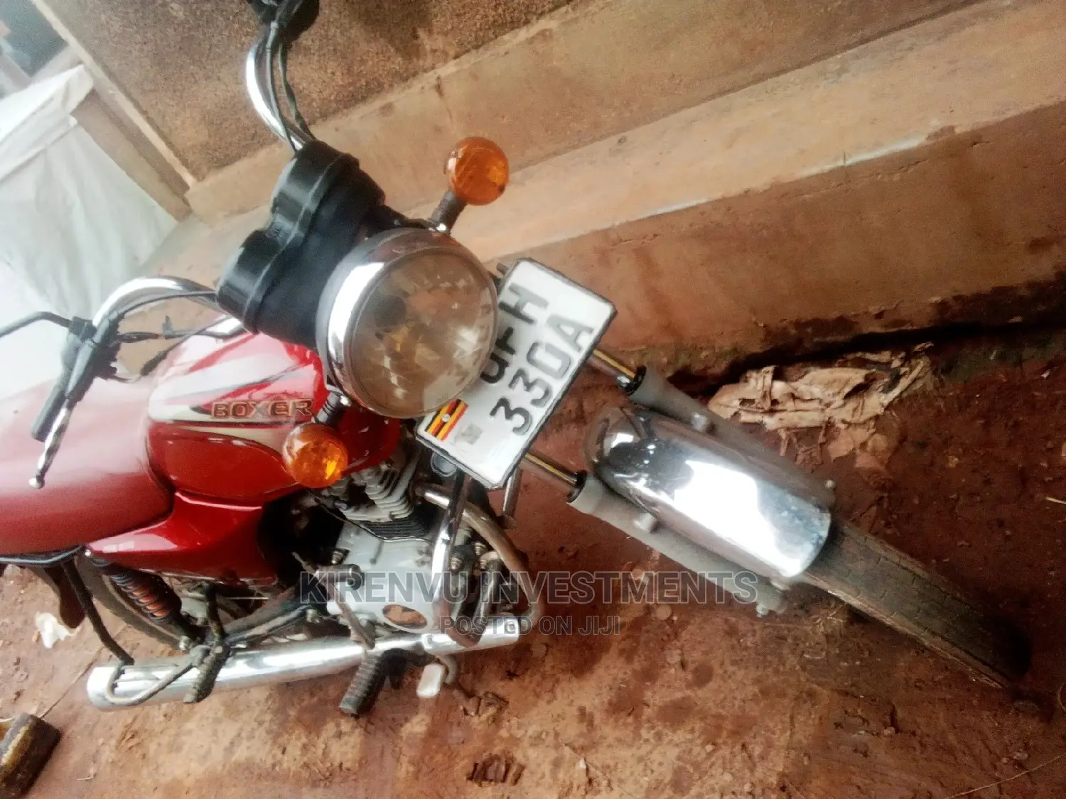 Bajaj Boxer 2017 Orange