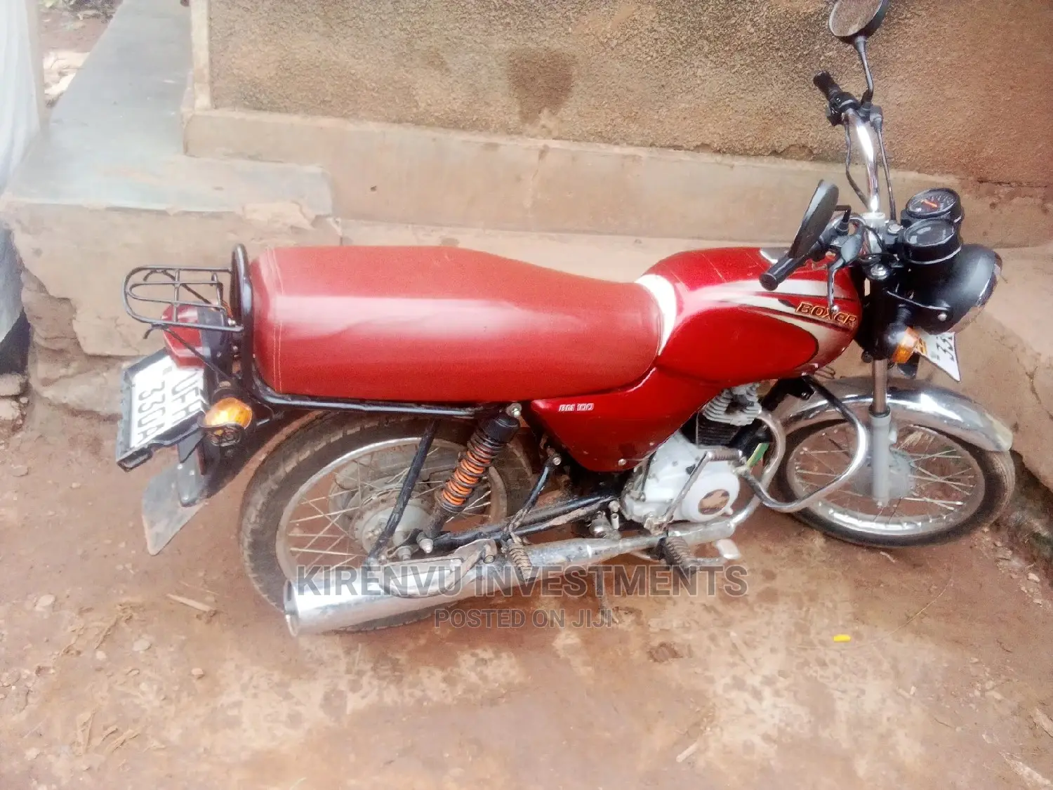 Bajaj Boxer 2017 Orange